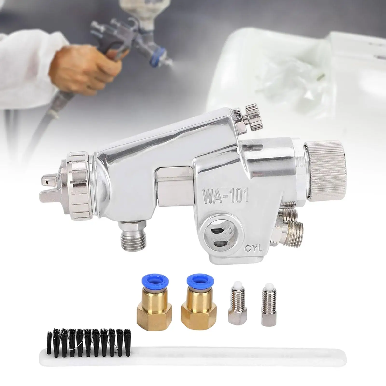 Pneumatic Paint Sprayer Easy to Use 0.29mpa for DIY Projects Fence Cabinets