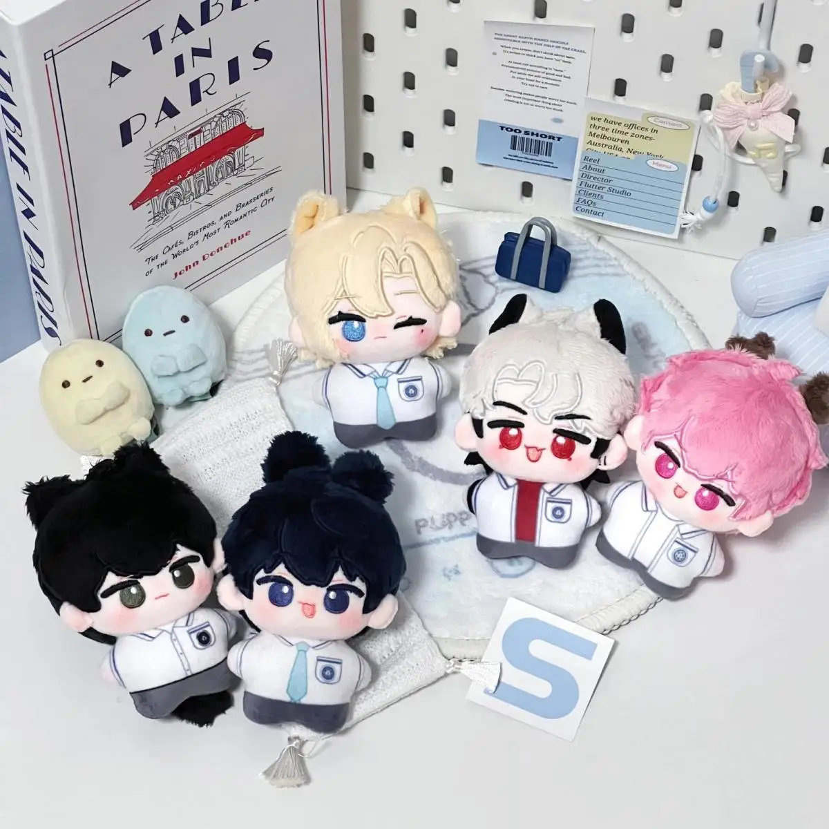 PLAVE Korean Star 10CM Stuffed Doll YEJUN NOAH BAMBY EUNHO