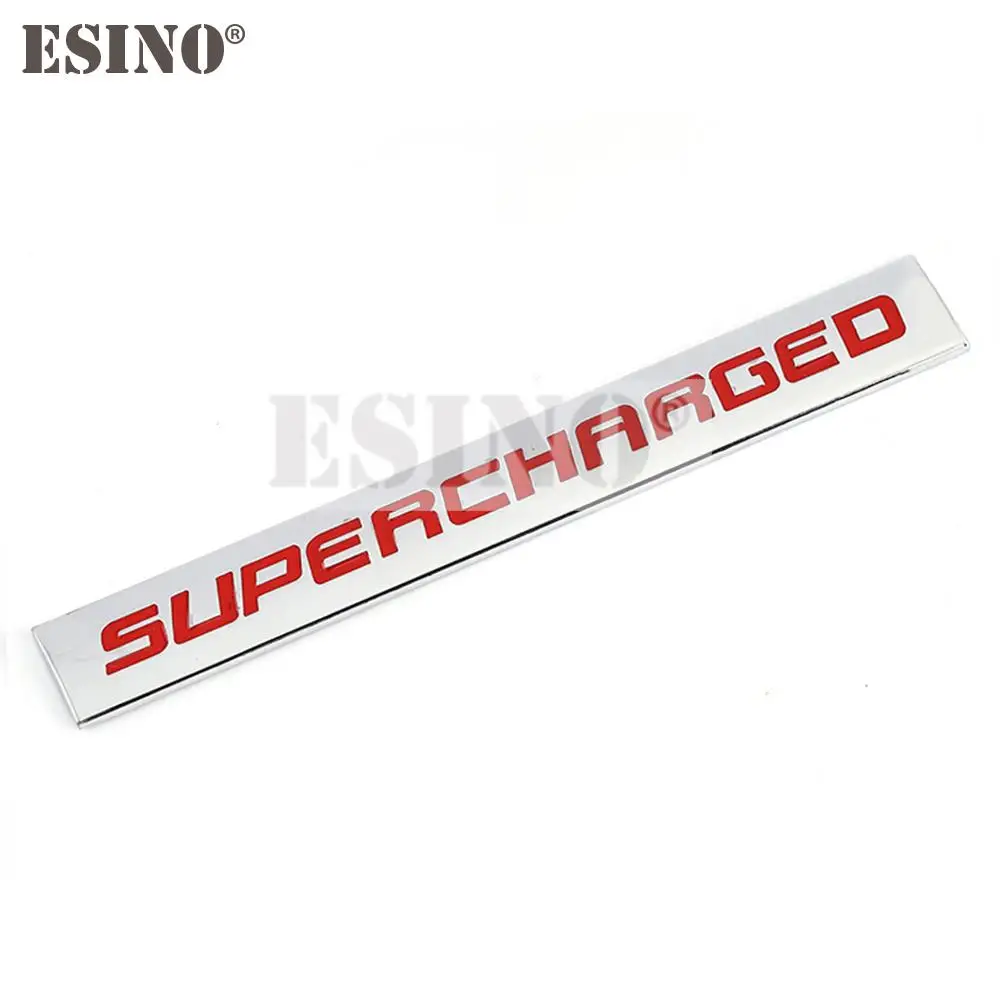 Premium 3D Metal Turbocharged Car Emblem Sticker Badge