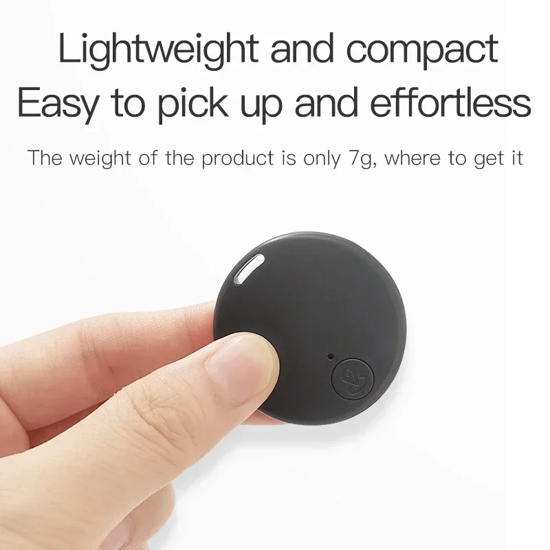 Enhanced Bluetooth 5.0 GPS Tracker for Pets, Kids, Bags, and Wallets - Smart Anti-Lost Locator Device