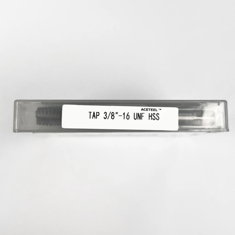 

HUAZHICHUN 1PC Tap 3/8"-16 UNF HSS Metric Thread Tap