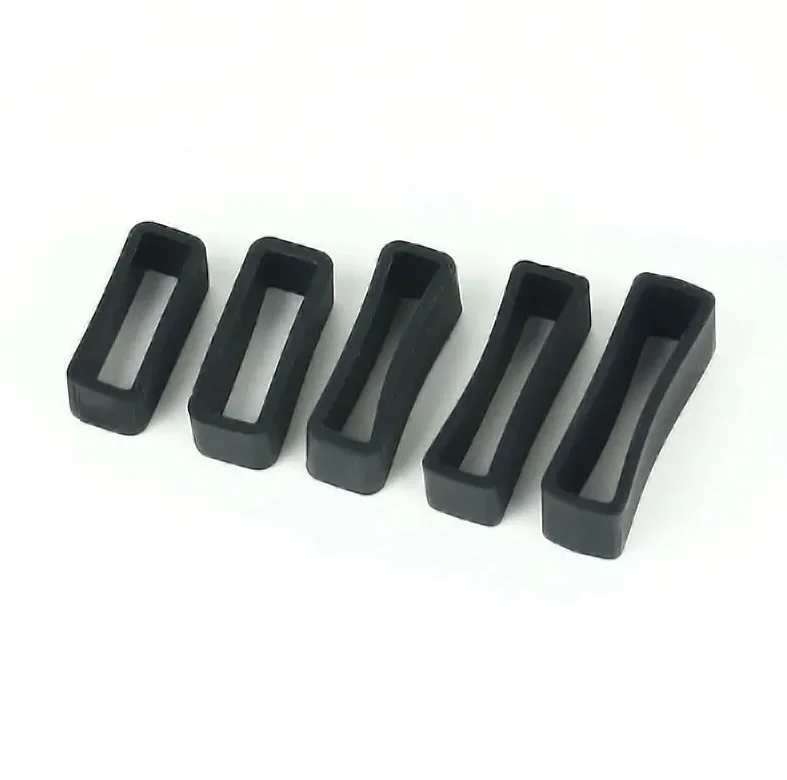 Silicone Strap Loop Ring - Rubber Watch Band Holder Keeper