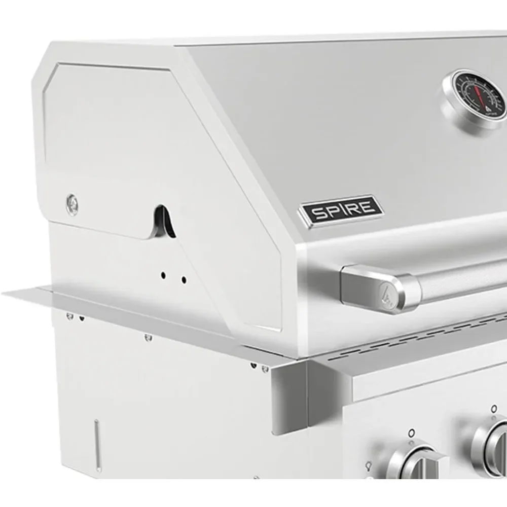 Grill built-in head, 5-Burner with Rear Burner Propane Grill, Convertible to Natural Gas, 30 inches In 3050R Island Grill Head 3