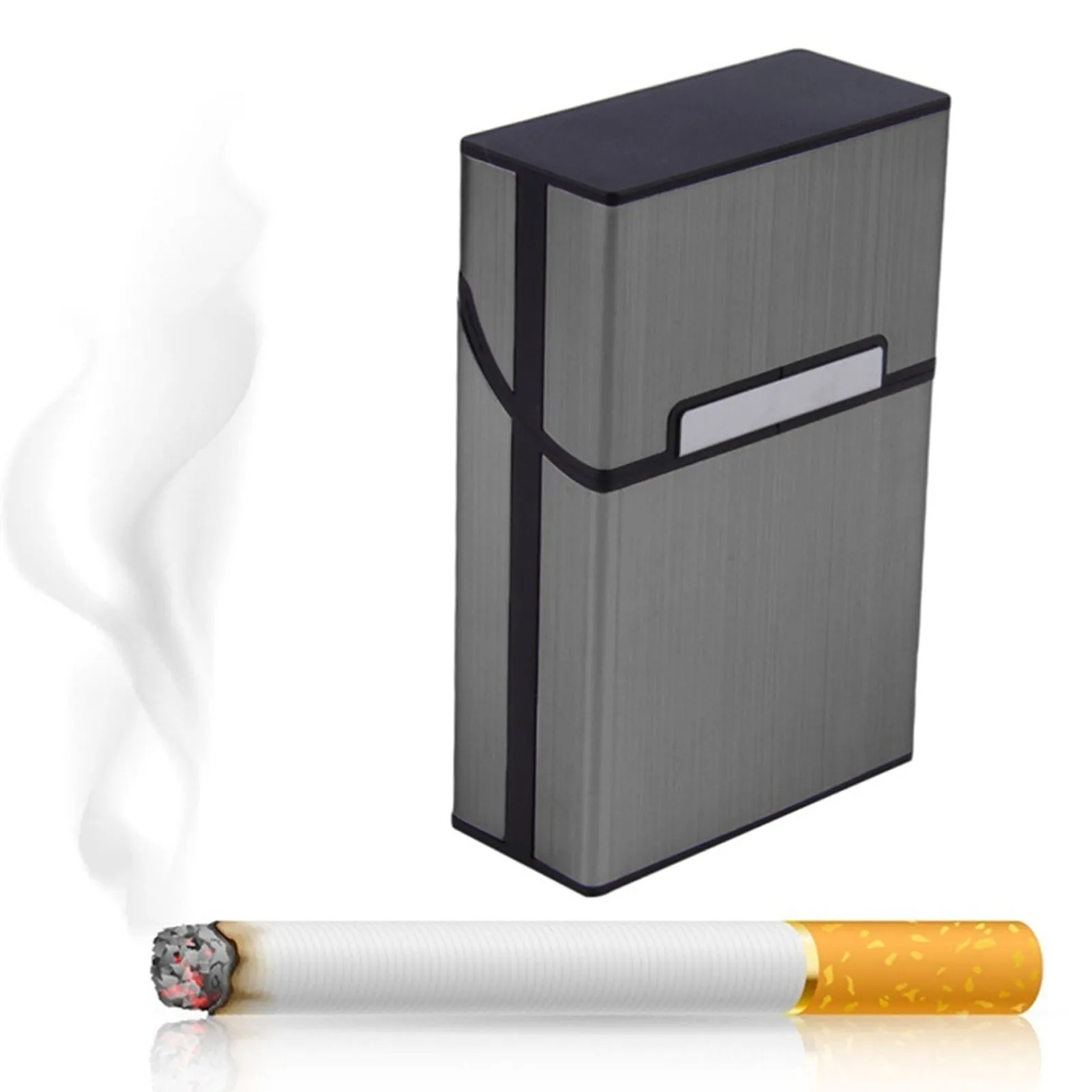 Sleek Tobacco Holder - 20 Capacity Cigarette Case