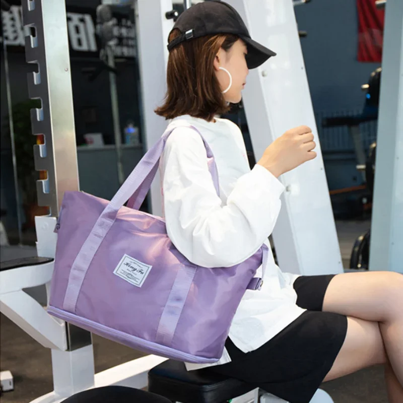 Men's and Women's Large Capacity Short-distance Travel Bags Sports Oxford Handbags for Women Luggages Cross-body Shoulder сумка