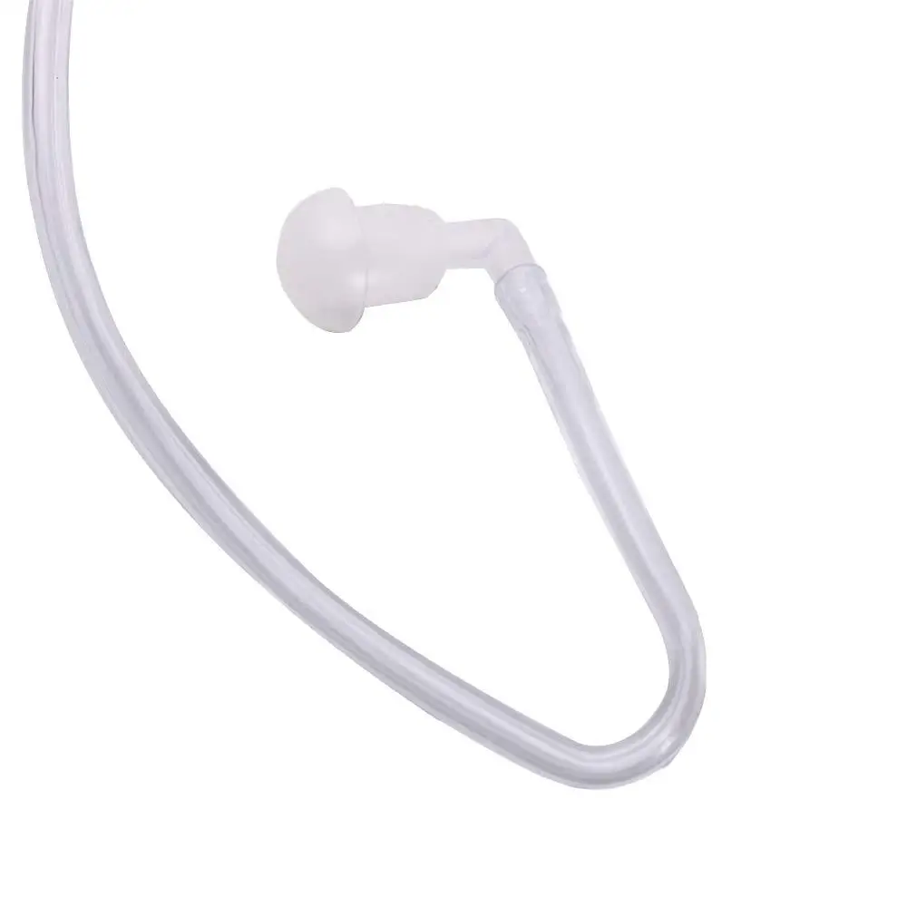 2 Pin PTT MIC Headset Covert Acoustic Tube In-ear Earpiece For Kenwood TYT Baofeng UV-5R BF-888S CB Radio Accessories