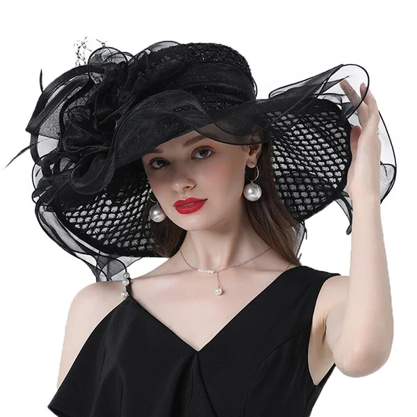 

Womens Kentucky Derby Church Hats Dress Fascinator Tea Party Wedding Hat