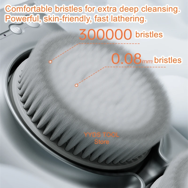Intelligent Bath Machine Automatic Electric Bath Scrubber Backrub Shower Brush