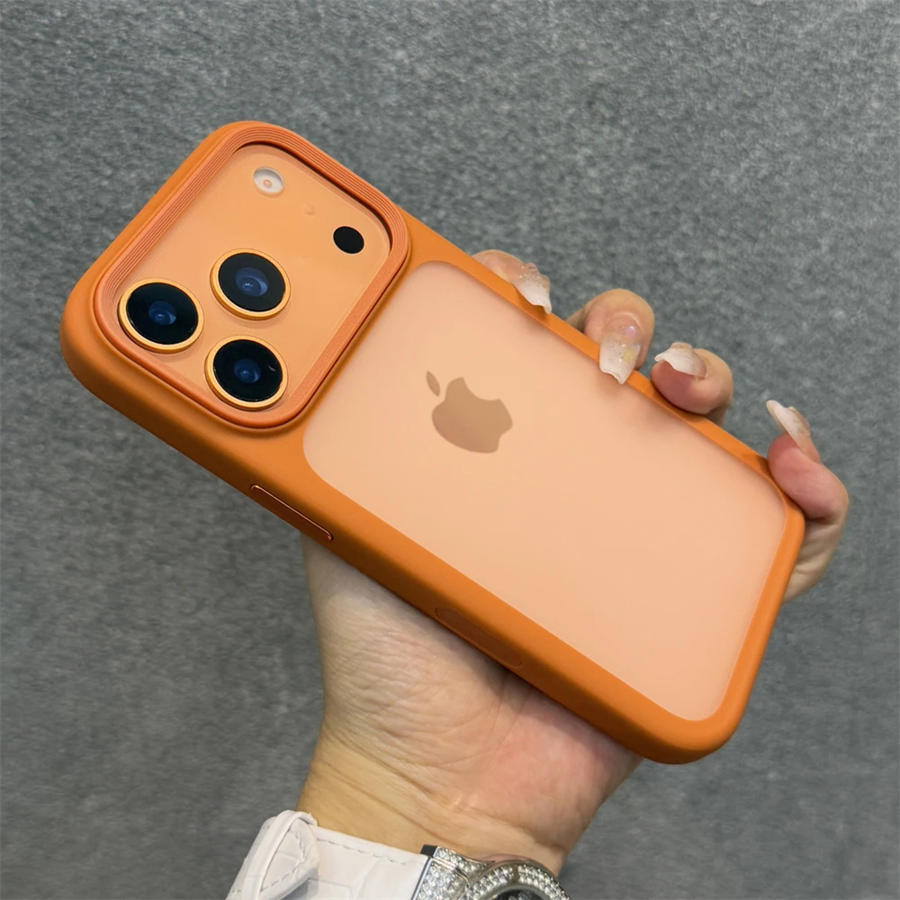 Enhanced Camera Control Button Case - Slim Matte Translucent Shockproof Cover