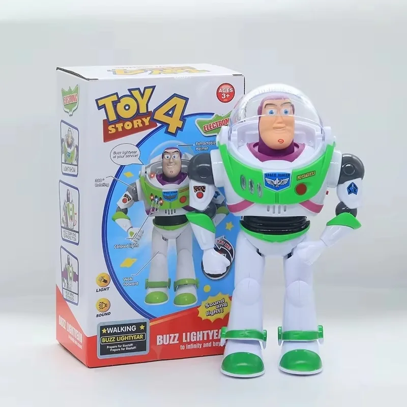 Robot Giocattolo Elettrico Camminante con Articolazioni Mobili, Regalo Creativo di Compleanno, Decorazione e Gioco per Bambini e Ragazzi - immagine 5