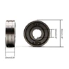 Round Welding Feeder Roll for Steel Aluminum Cord Wire Mig Wire Feeder 6