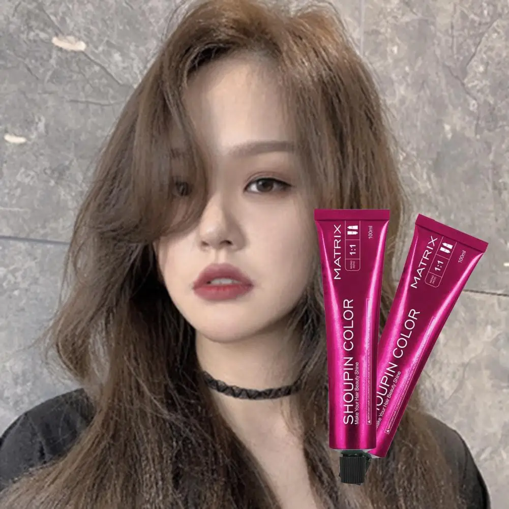 Hair Dye 100ml Color Cream Beauty Plant Hair Dye Unisex Cream Semi-Permanent Color for Christmas