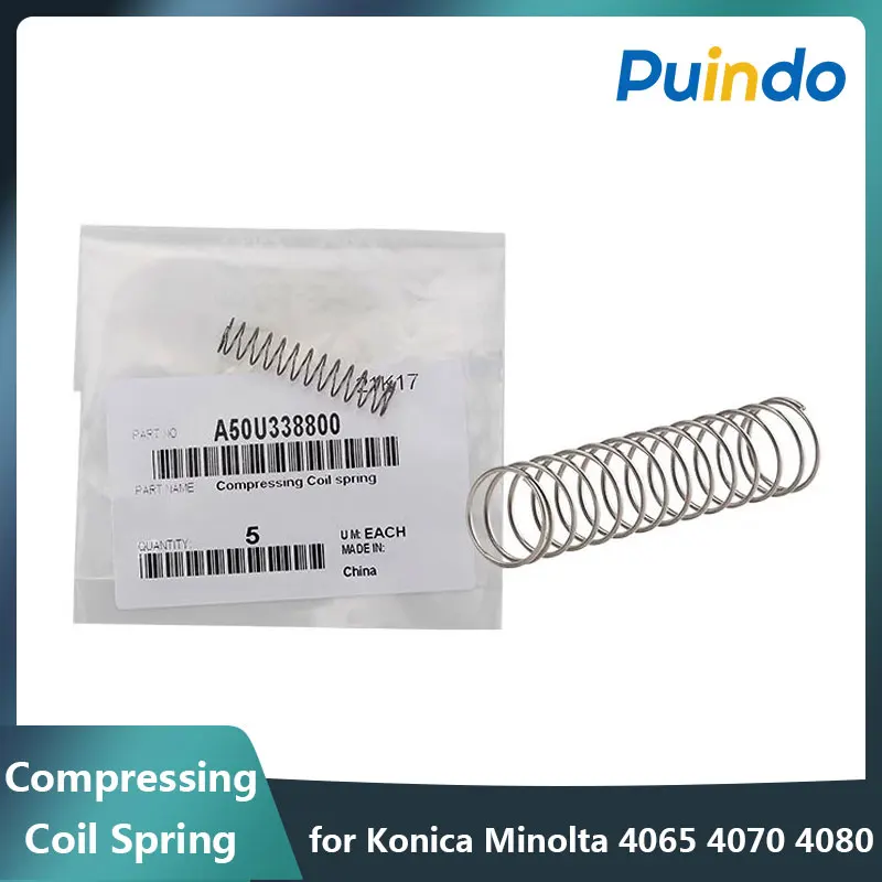 A50U338800 Molla Elicoidale A Compressione Originale Per Konica Minolta 4065 4070 4080