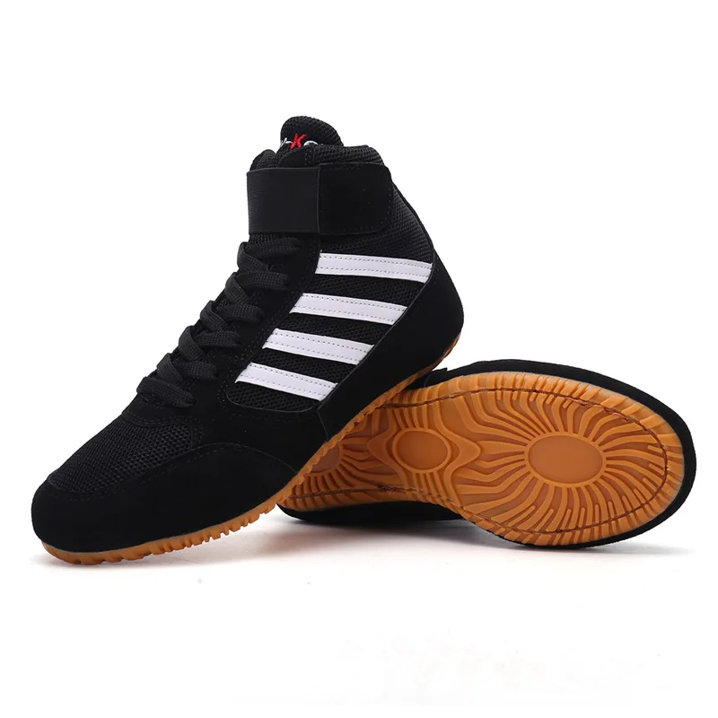 Original Daykey Small Size 32 33 Kid Boxing Shoes School Kungfu Wrestling Sneakers Breathable Non-Slip Gym Training Footwear
