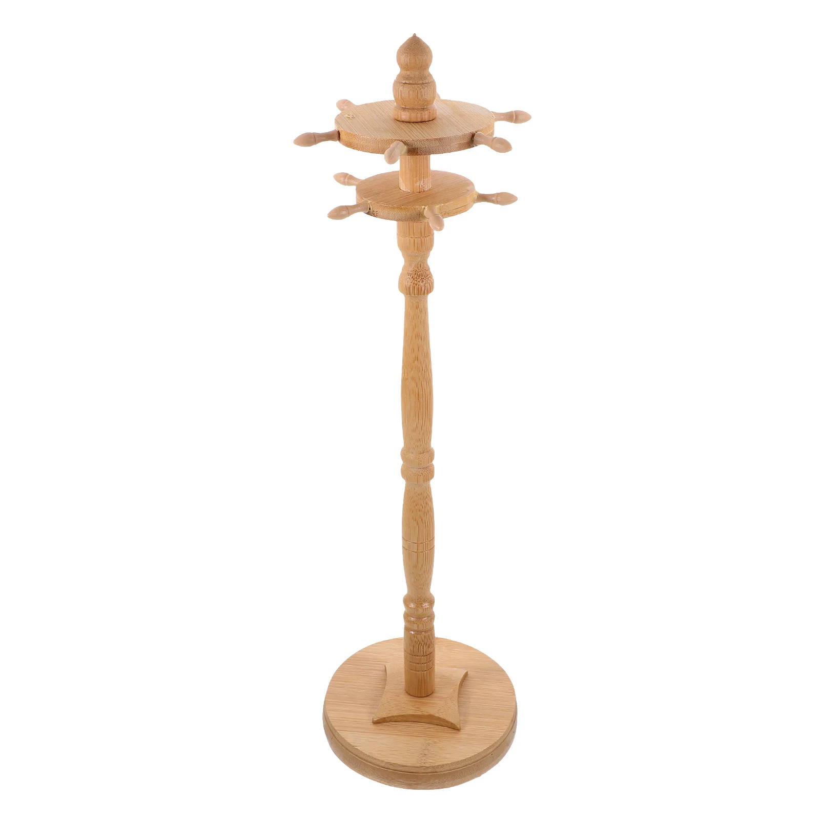

Pen Hanger Brush Rest Rack Multi-purpose Holder Wooden Hangers Creative Coat Office Supply Chinese Hanging Ink Stand Storage