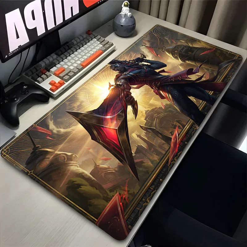 

League of Legends Lucian Mouse Pad Laptop Gaming Large Table Mat Mousepad Computer accessories Anti Slip Mouse Mat Office Carpet