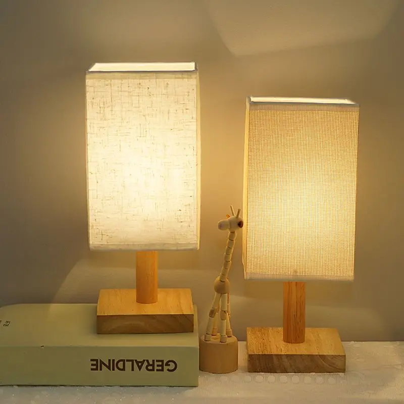 

Bedside Lamp Table Lamp Bedroom Sleeping Personality Small Night Lamp Romantic and Cozy Nursing Dimming Remote Control