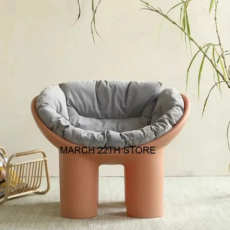 

Cute Portable Living Room Chair Nordic Plastic Floor Lounge Living Room Chair Modern Ergonomic Meubles De Salon Room Decor