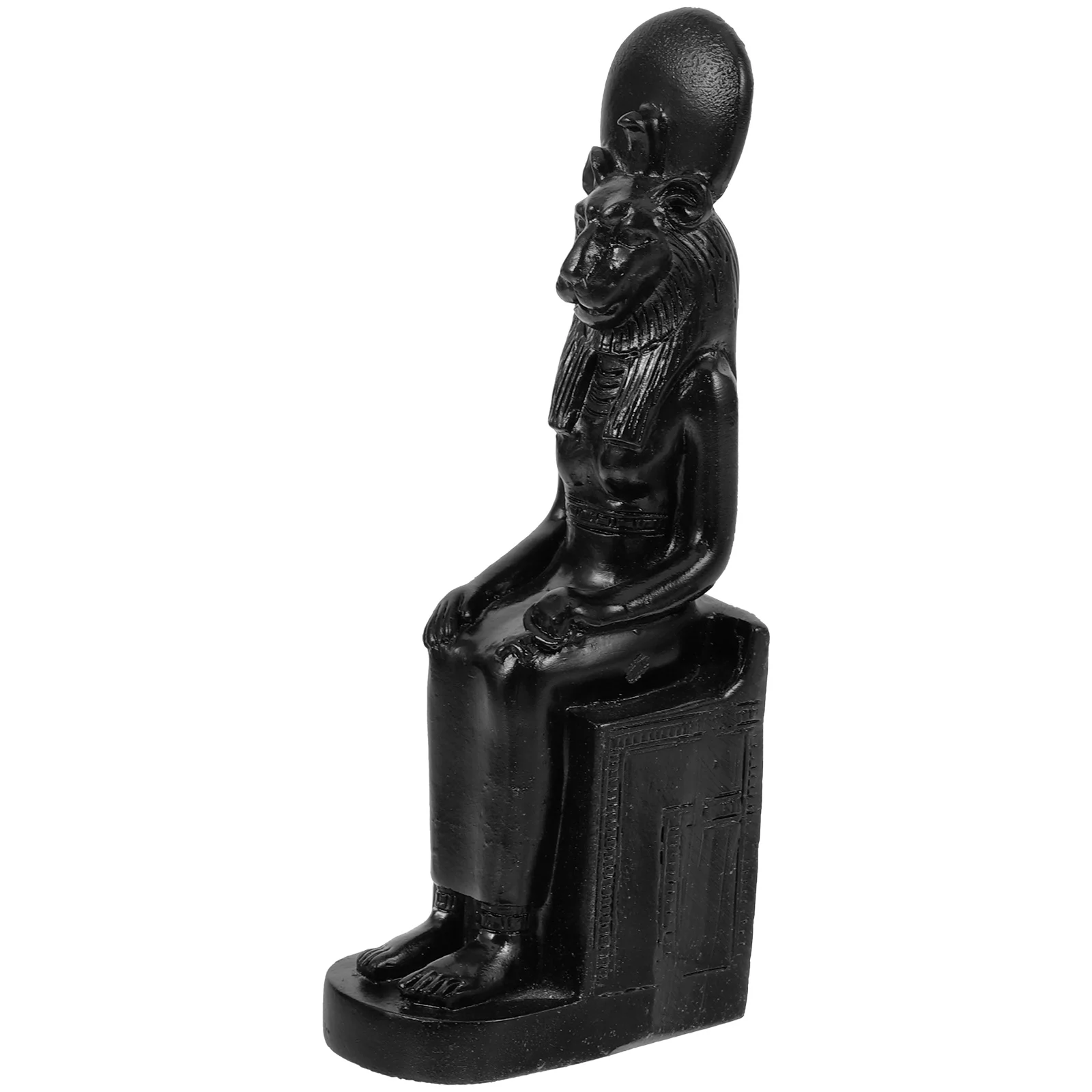 Table Decor Figurine Ancient Egypt Toy Sculpture Decoration Desktop Statue Office Tabletop Synthetic Resin Ornament - 5