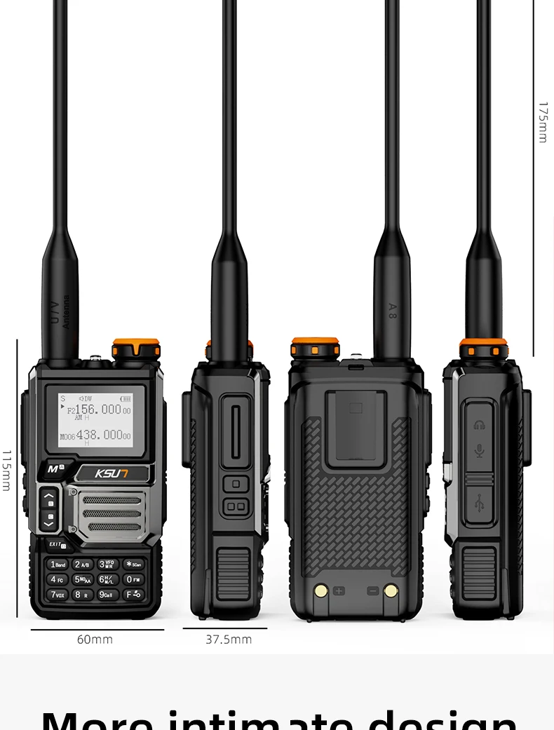 talkie profesional radio amador longo alcance profissional walkie-talkie KSUT UV60D