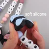 Custom Personalized Name Pacifier Chain English Letters Silicone Clips Mouse Teether Holder Soother Baby Teething Toy Chew Gift 4