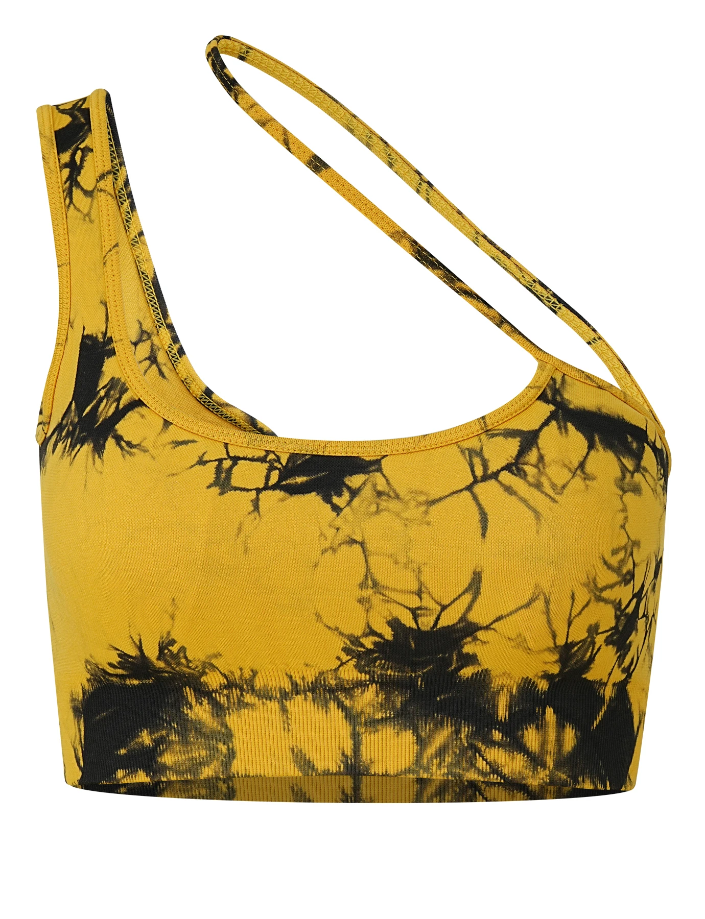 Women’s Yellow Tie-Dye Sports Set 3