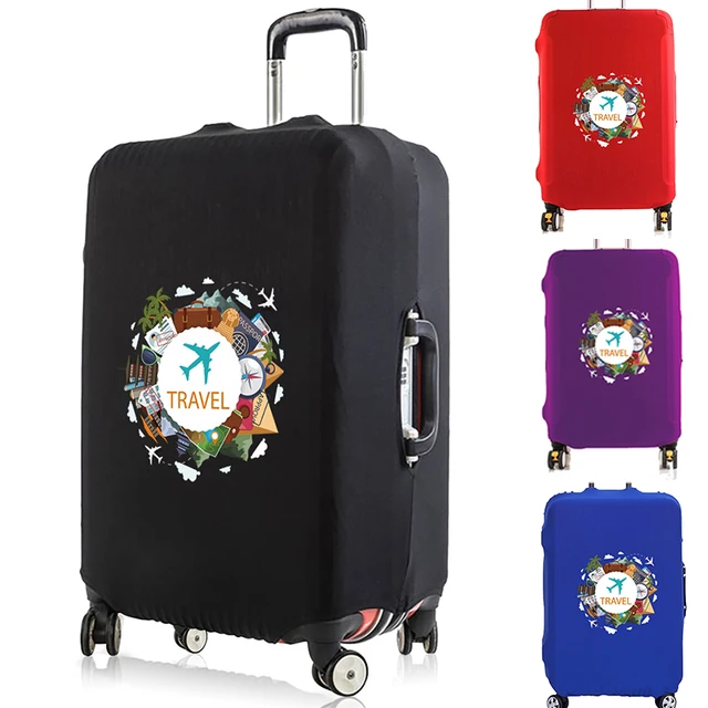 18-32 Inch Koffer Schutzhülle Elastische Gepäck Protector Cartoon Herz Bär  Gedruckt Trolley Staub Abdeckung Reise Zubehör - AliExpress