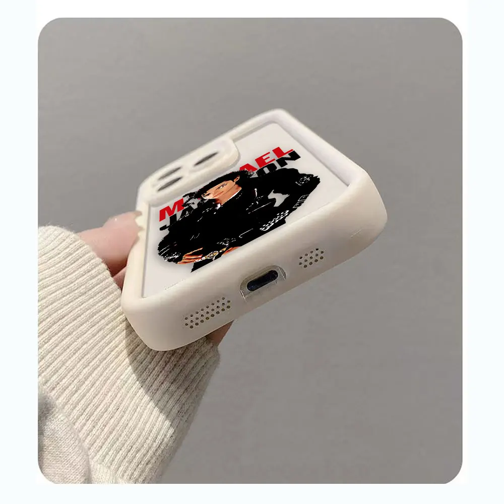 Stylish Michael Jackson Cover TPU Phone Case