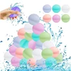 Reusable Water Balloons Toys Quick Fill Self Sealing Water Bomb for Summer Games Children's Adults Outdoor Activities Toy Gifts 2
