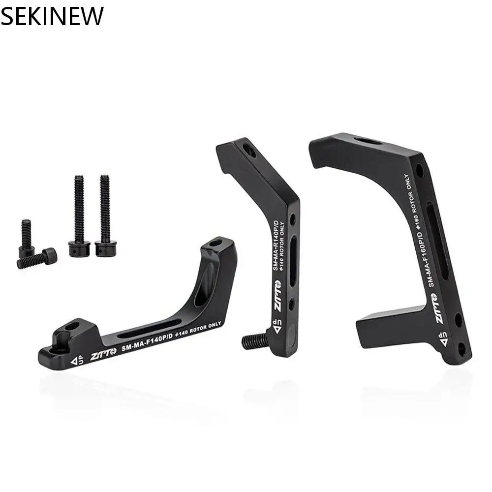 1 Pz Mtb Bici Da Strada Pinza Freno A Disco Per 140 160Mm Adattatore Rotore Freno Montaggio Piatto Per Montaggio Post Con Bulloni Parti Di Biciclette