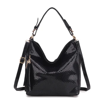 Borsa a tracolla da donna in pelle di alta qualità Hobo nappa borsa a tracolla da donna grande borsa a mano da donna nera borse a tracolla femminili per le donne 2023