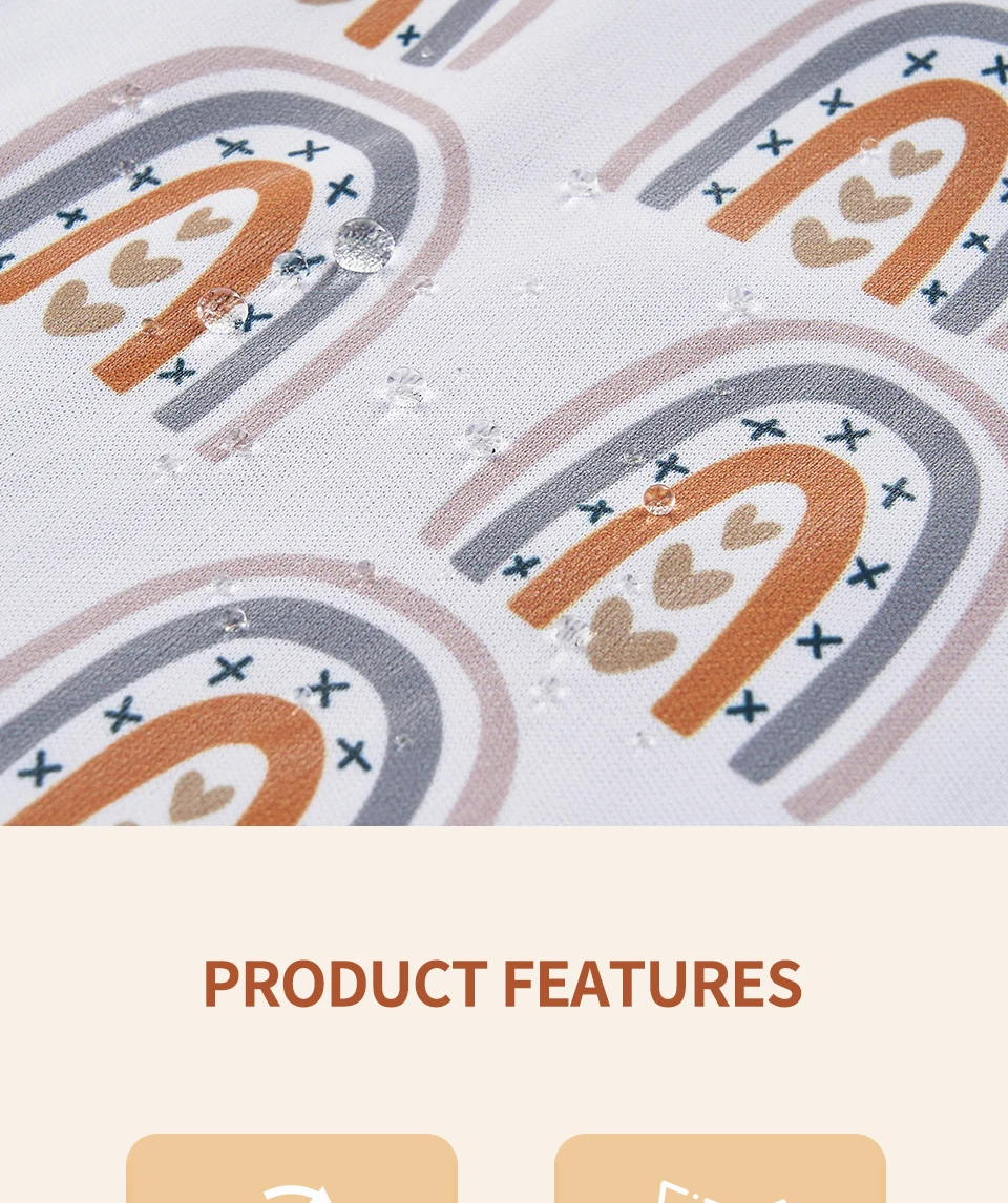 2 Pcs/Set Bamboo Charcoal Changing Mat