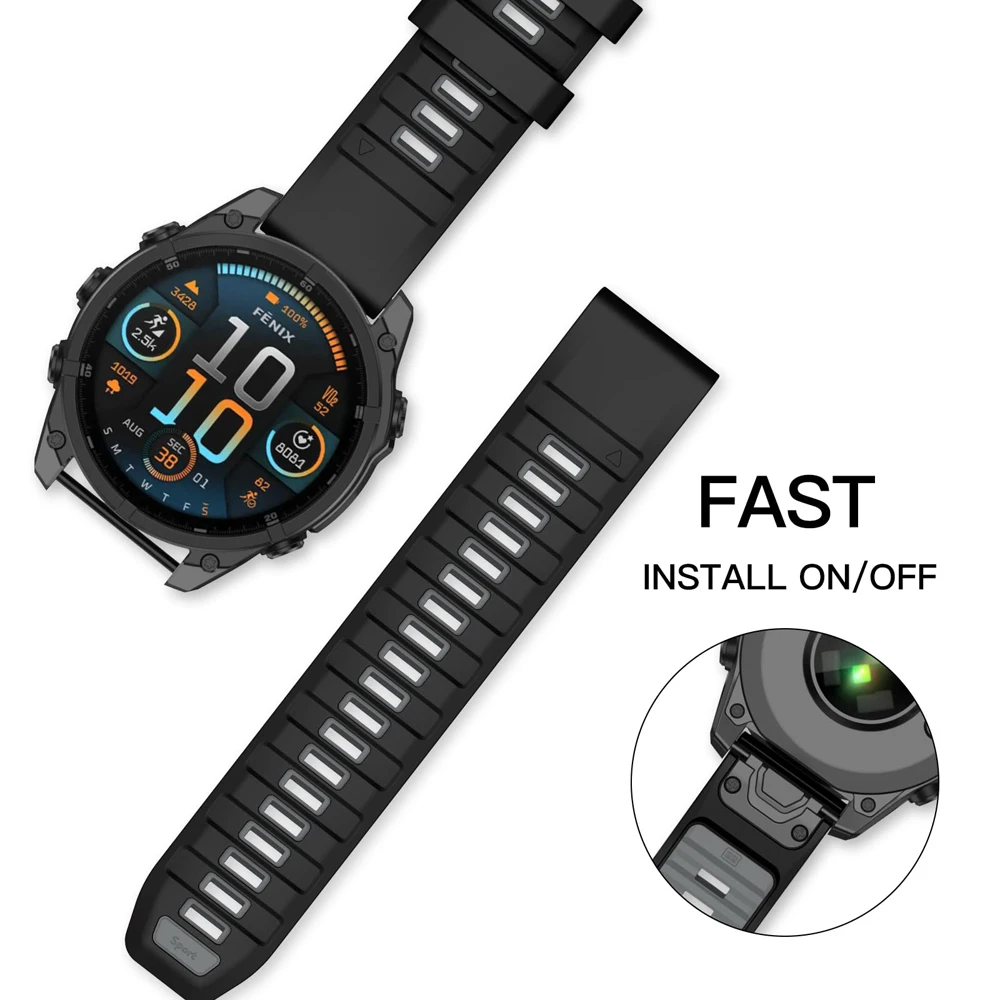 Premium QuickFit Silicone Strap - Universal Fit