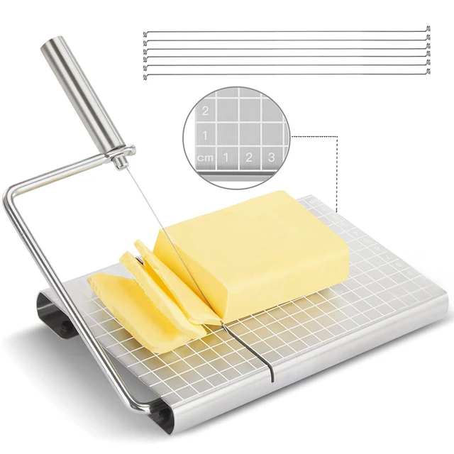 The Cheese Chopper, Grater, Slicer, Wire, Stores in the fridge