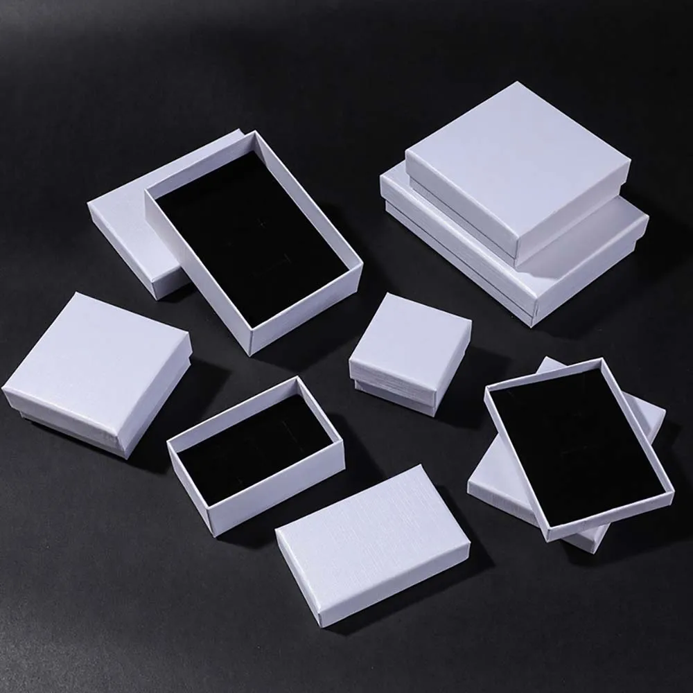 Cajas Para Joyeria Caja De Joyería De Papel Kraft, Caja De Presentaci N De Embalaje De