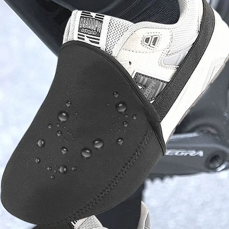 1 Pairs Overshoes Outdoor Cycling Overshoes for Men Women Bike Bicycles Shoe Toe Warmer Protector