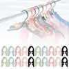 Folding Clothes Hangers 20X Travel Accessories For Women Foldable Clothes Drying Rack Space Saving Clothes Hanger Drying Rack 4
