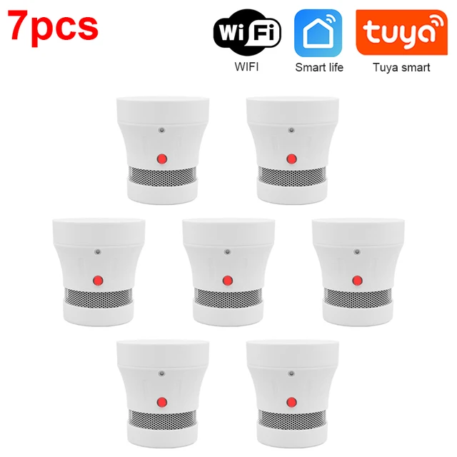 7x WiFi Fire Alarms