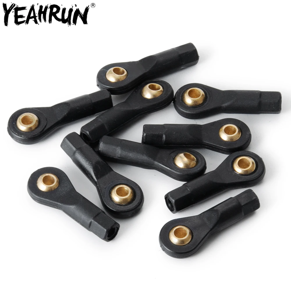 thumbnail image 2 of Buy 10Pcs M3 Aluminum Ball Head Holder Link Rod Ends Joint Linkage For 2 of 10