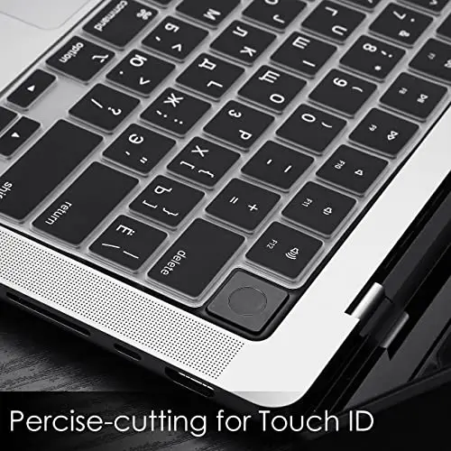 Russian Keyboard Cover Skin Protector for MacBook Neo Air/Pro - US ANSI Layout