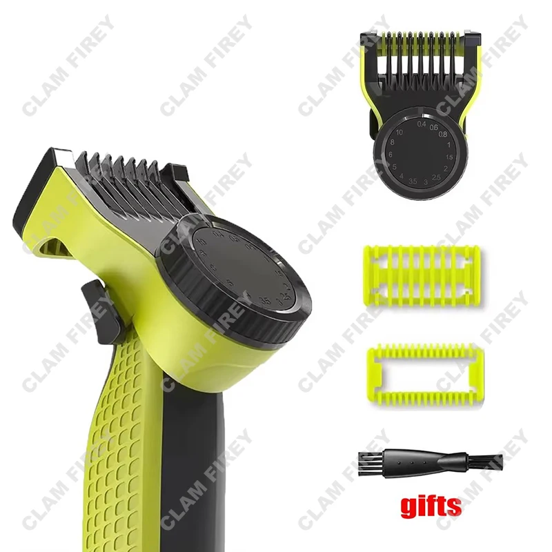 원블레이드 QP2520 QP2530 QP2630 QP2620 전기 트리머 면도기용 가이드 콤 가드 14단 길이 조절 키트