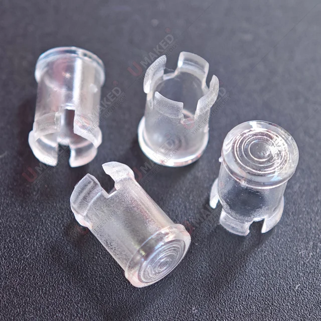 100 Supports Diode LED 5mm EMAGEREN - En Nylon, Résistants à La Chaleur (-20°C à 120°C), Pour Cartes Électroniques Et DIY