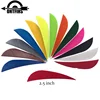 50PCS  2.5 Inch Archery Fletches Water Drop Arrow Feather Parabolic Fletching Arrow Feathers for Hunting 1