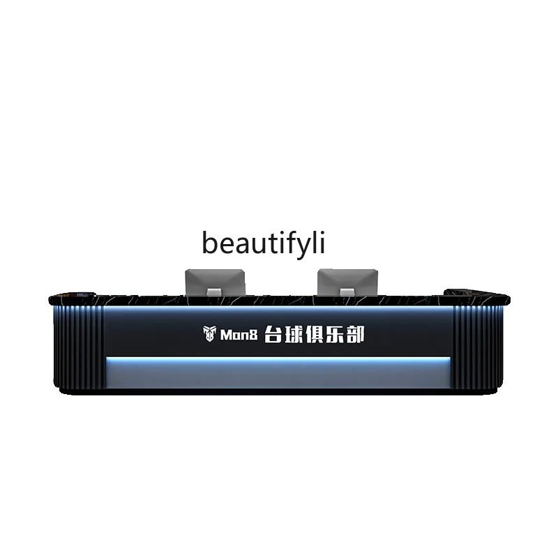 

Industrial Style Cashier Vintage Billiard Hall Barbecue Restaurant Bar Chess and Card Room E-Sports Hotel Front Desk Reception