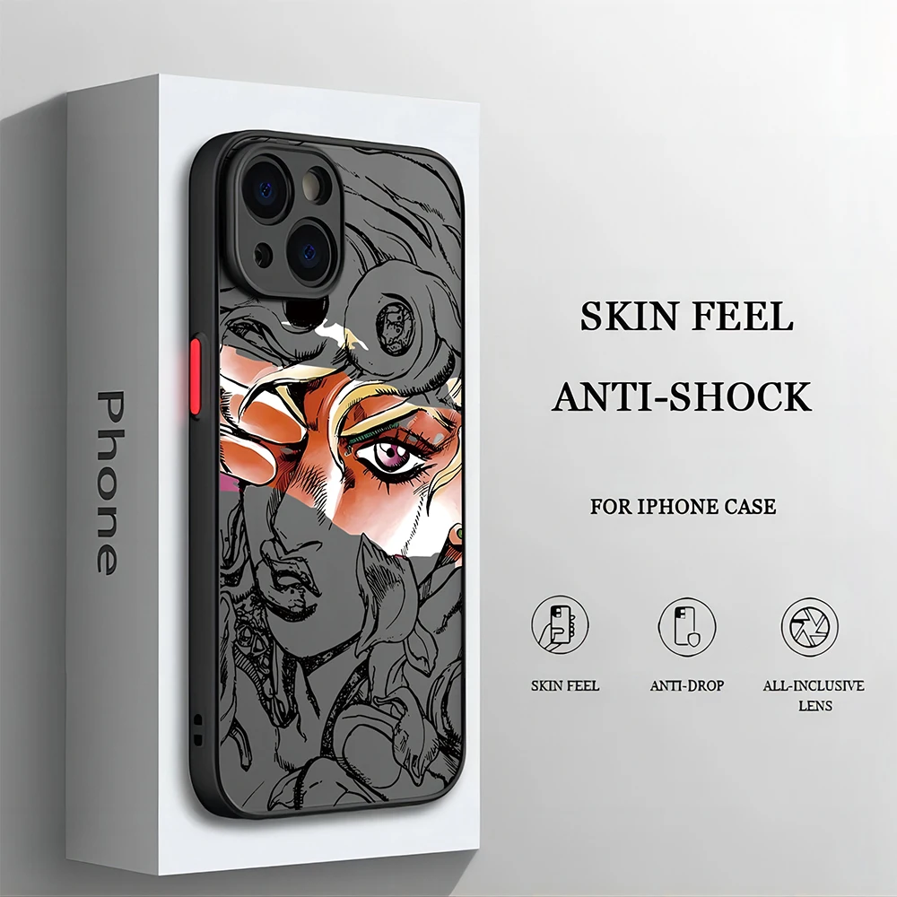 Stylish Anime-Inspired Gyro Zeppeli Phone Case
