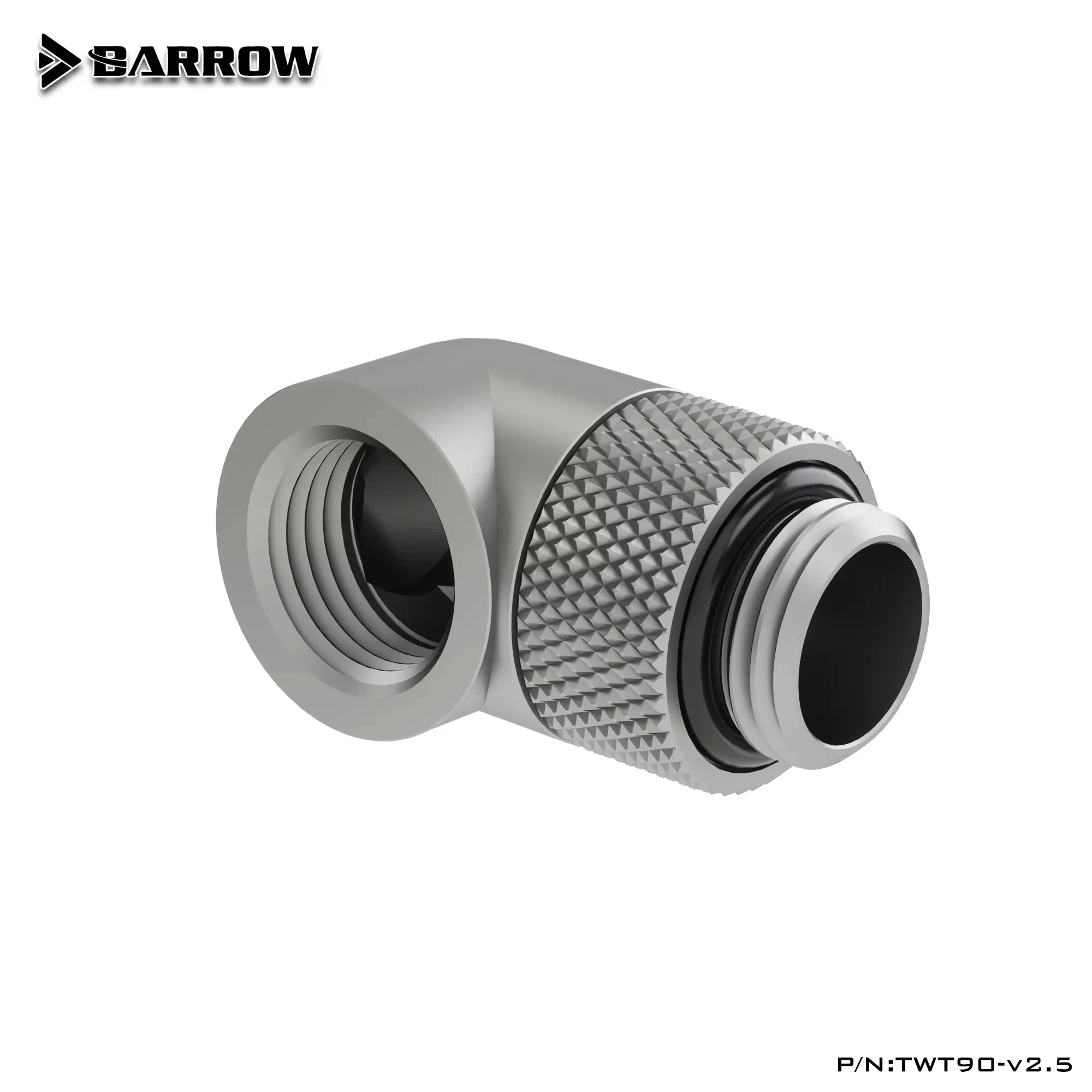 Enhanced Water Cooling Rotary Fittings 90° Adapter Connector