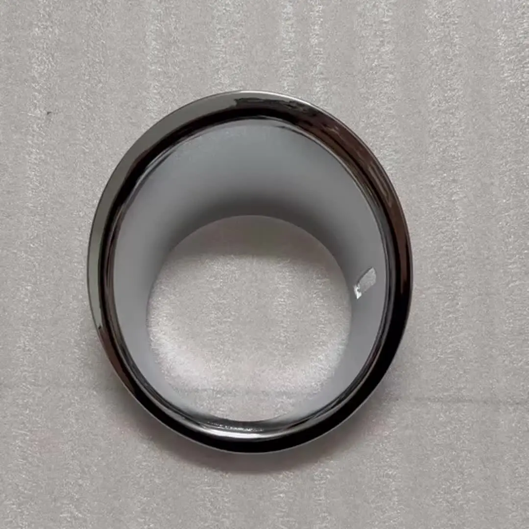 BATLAM 2 Pièces Cache Anneau Chromé Pour Feux Antibrouillard Avant 51112753661 51112753662 Pour BMW Mini Cooper R55 R56 R57