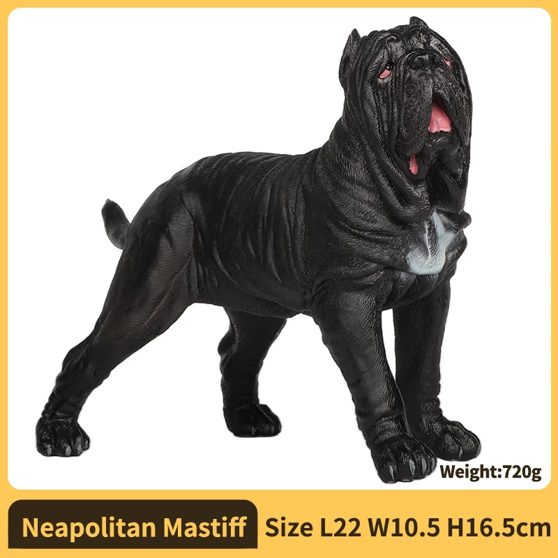 Realistic Dog Figurine Action Figure - Collectible Decorative Ornament, Ideal Gift