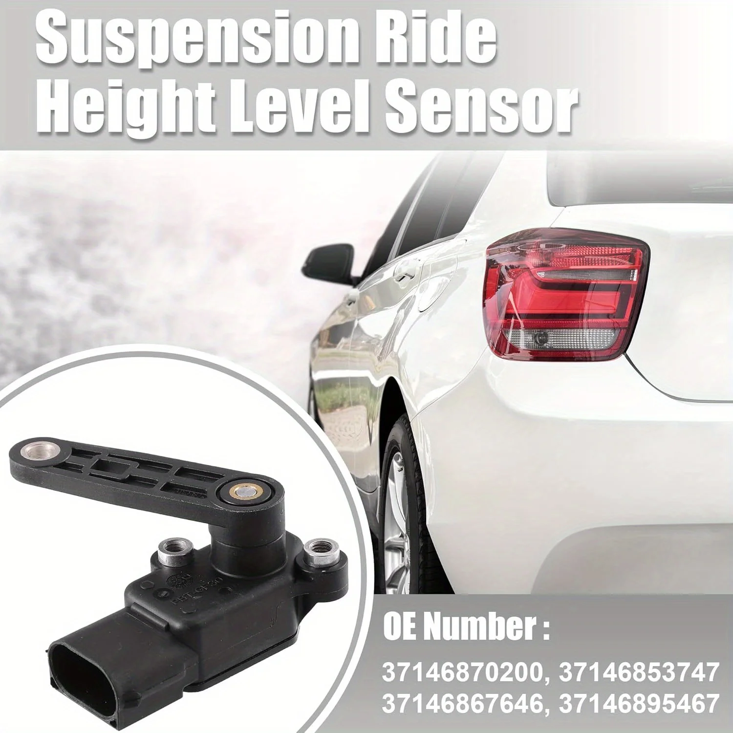 37146895467 37146870200 Front Rear Left Right Side Car Air Suspension Sensor Arm for BMW X1 X2 X3 X4 X5 X6 X7