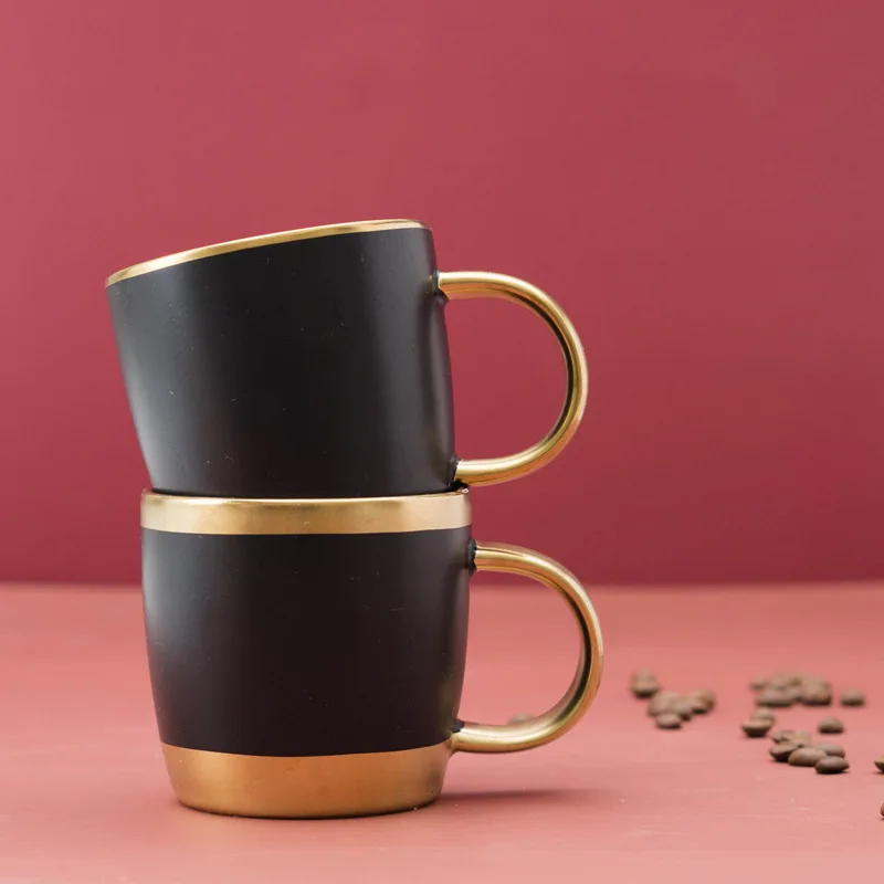 

Nordic Creativity Cute Mugs Ceramic Breakfast High Quality Retro Minimalist Cups Coffee Mugs Couples Kawaii Tazas Mug Tea Cup